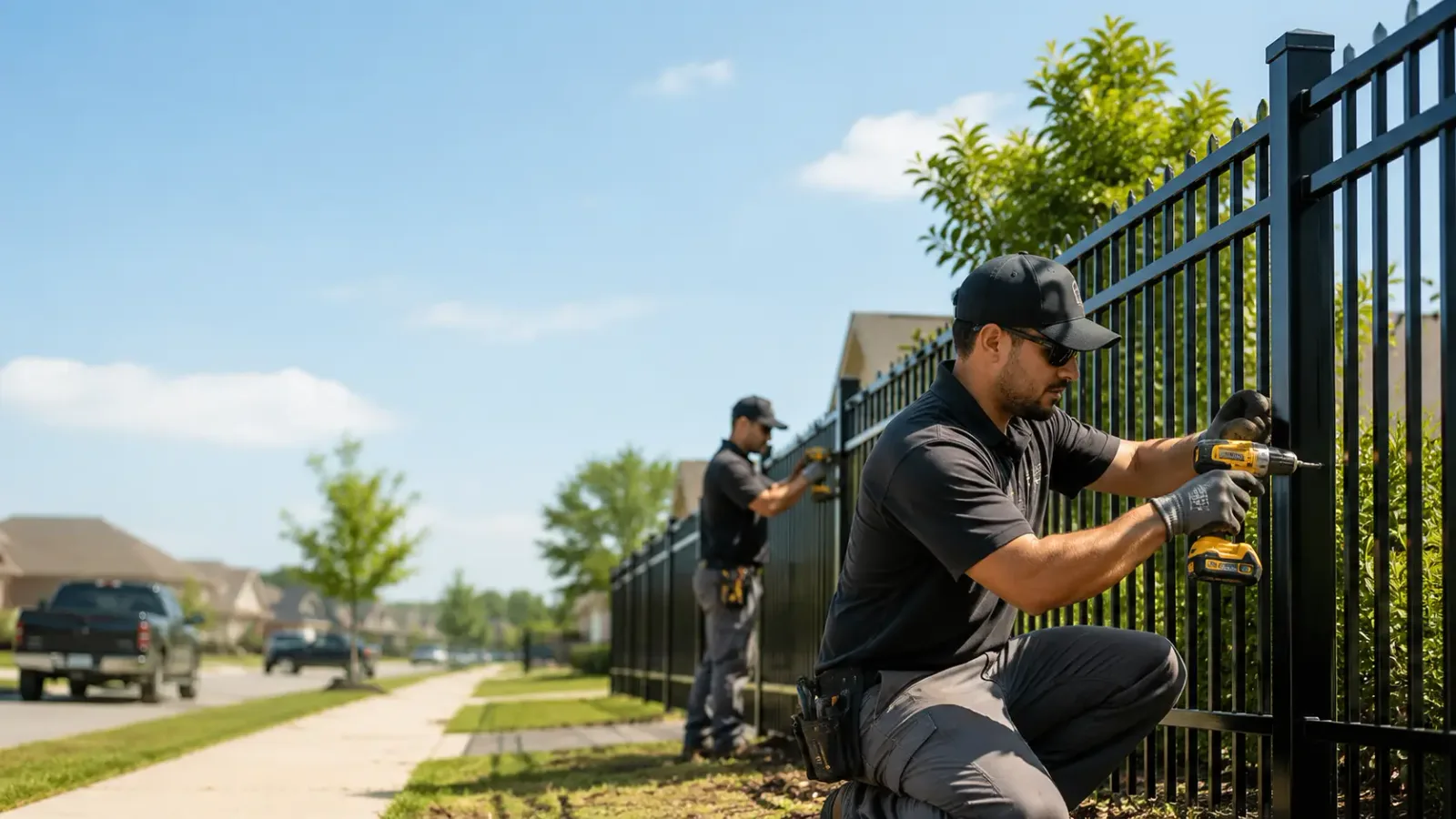 Metal Fence Installation in Hawkins, TX